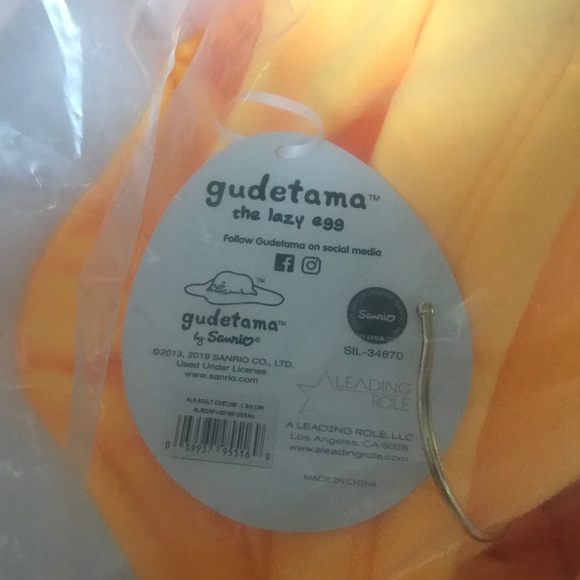 Gudetama the lazy egg onesie
